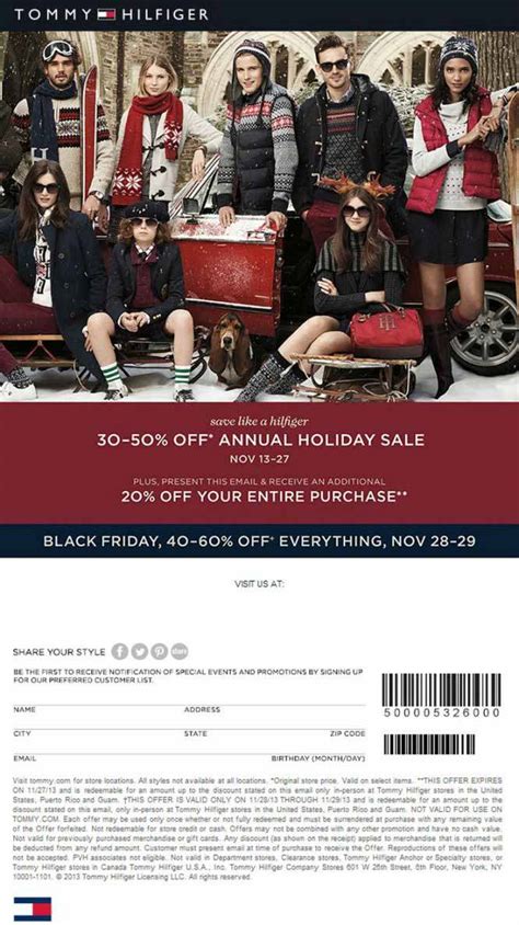 tommy hilfiger usa black friday sale|tommy hilfiger founded.